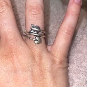 James Avery Heart Arrow Ring